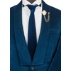 image:imageKnighthood Vintage Men Golden Crowned Lion King With Stone Hanging Chain Brooch Pins Lapel Pin Suit Coat for Women Accessories