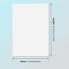 image:imageOutus 20 Pcs White Ironon Adhesive Sheets A4 Siz