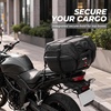 image:imageOutus 4 Pcs Waterproof Motorcycle Cargo Net and Luggage Straps Set