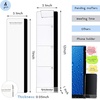 image:imageOutus 4 Pieces Computer Monitor Message Memo Board Transparent Message Panel Monitor Sticky Memo Note Board Phone Holder Work from Home Essentials for Office Screen Computer Laptops Cabinets Office