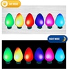 image:imageOutus 40 Pcs Reflective Christmas Light Bulb Car Magnets Mixed SizesDark Color