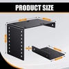 image:imageOutus Bumper Vise Mount Rv Bumper Support Bracket Predrilled for Versatile Height Adjustment Easily Bolt to Utility Truck or Service Body Truck Hardware Included Carbon Steel Black