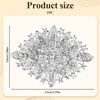 image:imageRhinestone Brooches for Women Vintage Crystal Brooch Pins Elegant Silver Diamond Lapel Pins for Sweater Coat Dress Suit Wedding Parties
