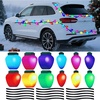 image:imageOutus 40 Pcs Reflective Christmas Light Bulb Car Magnets Mixed SizesDark Color