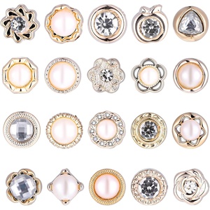 image:image20 PCS Women Shirt Brooch Buttons NoSew Invisible Pearl Brooch Buttons Cover Up Lapel Pins Blouse Modesty Pin Prevent Accidental Exposure Decorative Pins for DIY Cardigan Bag Dress Clothes