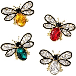 image:image4Pcs Bee Brooch Pin Honey Bee Brooch Lapel Pins for Women