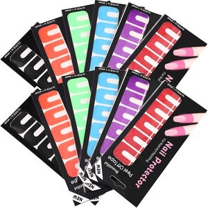 image:imageOutus 120 Pcs U Shape Nail Polish Protector for Fingers UV Protection