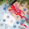 image:imageOutus 200 Pcs Blue Snowflake Dimensional Stickers for Christmas Holiday