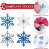 image:imageOutus 200 Pcs Blue Snowflake Dimensional Stickers for Christmas Holiday