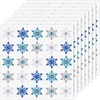 image:imageOutus 200 Pcs Blue Snowflake Dimensional Stickers for Christmas Holiday