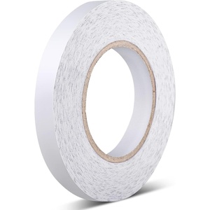 image:imageOutus Hem Tape Double Sided Sticky Fabric Tape Each 546 Yards No Iron for Clothes Gluing Alterations Adhesive Tape for Fabric Dress Cloth1 Piece35 Inch x 164 Feet