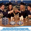 image:imageOutus 100 Pcs Charcuterie Boxes with Clear Lids Navy Blue ClassicBlack