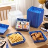 image:imageOutus 100 Pcs Charcuterie Boxes with Clear Lids Navy Blue ClassicBlue