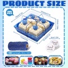 image:imageOutus 100 Pcs Charcuterie Boxes with Clear Lids Navy Blue ClassicBlue