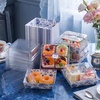 image:imageOutus 100 Pcs Charcuterie Boxes with Clear Lids Navy Blue ClassicBlue White