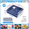 image:imageOutus 100 Pcs Charcuterie Boxes with Clear Lids Navy Blue ClassicNavy Blue