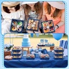 image:imageOutus 100 Pcs Charcuterie Boxes with Clear Lids Navy Blue ClassicNavy Blue