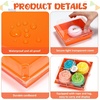 image:imageOutus 100 Pcs Charcuterie Boxes with Clear Lids Navy Blue ClassicOrange