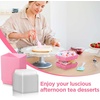 image:imageOutus 100 Pcs Charcuterie Boxes with Clear Lids Navy Blue ClassicPink