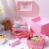 image:imageOutus 100 Pcs Charcuterie Boxes with Clear Lids Navy Blue ClassicPink