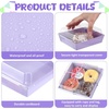 image:imageOutus 100 Pcs Charcuterie Boxes with Clear Lids Navy Blue ClassicPurple