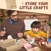 image:imageOutus 1000 Pcs Mini Flat Kraft Paper Bags Natural Treat Popcorn Party Favor Silverware Envelope Merchandise Bags for Cookies Desserts Snacks Sandwiches Chocolate Candy 5 x 7 Inch4 x 6 Inch