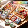 image:imageOutus 50 Pack Retro Christmas Travle Size Pocket Tissues Stocking StuffersAssorted Color