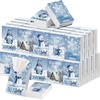 image:imageOutus 50 Pack Retro Christmas Travle Size Pocket Tissues Stocking StuffersBlue