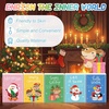 image:imageOutus 50 Pack Retro Christmas Travle Size Pocket Tissues Stocking StuffersBright Colors