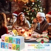 image:imageOutus 50 Pack Retro Christmas Travle Size Pocket Tissues Stocking StuffersBright Colors