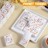 image:imageOutus 50 Pack Retro Christmas Travle Size Pocket Tissues Stocking StuffersFloral Color