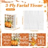 image:imageOutus 50 Pack Retro Christmas Travle Size Pocket Tissues Stocking StuffersOrange
