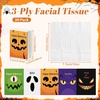 image:imageOutus 50 Pack Retro Christmas Travle Size Pocket Tissues Stocking StuffersPurple Green