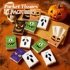 image:imageOutus 50 Pack Retro Christmas Travle Size Pocket Tissues Stocking StuffersPurple Green