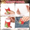 image:imageOutus 50 Pack Retro Christmas Travle Size Pocket Tissues Stocking StuffersRed