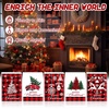 image:imageOutus 50 Pack Retro Christmas Travle Size Pocket Tissues Stocking StuffersRed White