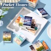 image:imageOutus 50 Pack Retro Christmas Travle Size Pocket Tissues Stocking StuffersVivid Color