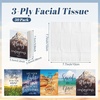 image:imageOutus 50 Pack Retro Christmas Travle Size Pocket Tissues Stocking StuffersVivid Color