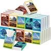 image:imageOutus 50 Pack Retro Christmas Travle Size Pocket Tissues Stocking StuffersAssorted Color