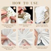 image:image8 Pcs Artificial Pearl Brooch Pins for Women ClothesWhite  Grey