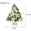 image:imageChristmas Brooch Pins Crystal Christmas Tree Snowflake Jingle Bell Reindeer Enamel Brooches Holiday Party Gift for Women10