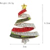 image:imageChristmas Brooch Pins Crystal Christmas Tree Snowflake Jingle Bell Reindeer Enamel Brooches Holiday Party Gift for Women11