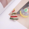image:imageChristmas Brooch Pins Crystal Christmas Tree Snowflake Jingle Bell Reindeer Enamel Brooches Holiday Party Gift for Women11