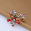 image:imageChristmas Brooch Pins Crystal Christmas Tree Snowflake Jingle Bell Reindeer Enamel Brooches Holiday Party Gift for Women2