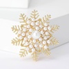 image:imageChristmas Brooch Pins Crystal Christmas Tree Snowflake Jingle Bell Reindeer Enamel Brooches Holiday Party Gift for Women21