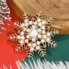 image:imageChristmas Brooch Pins Crystal Christmas Tree Snowflake Jingle Bell Reindeer Enamel Brooches Holiday Party Gift for Women21