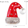 image:imageChristmas Brooch Pins Crystal Christmas Tree Snowflake Jingle Bell Reindeer Enamel Brooches Holiday Party Gift for Women6