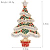 image:imageChristmas Brooch Pins Crystal Christmas Tree Snowflake Jingle Bell Reindeer Enamel Brooches Holiday Party Gift for Women7