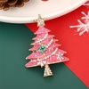 image:imageChristmas Brooch Pins Crystal Christmas Tree Snowflake Jingle Bell Reindeer Enamel Brooches Holiday Party Gift for WomenChristmas