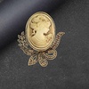 image:imageEzing 4Pcs Brooch Lot with Large Big Size Rhinestone Crystal Fashion JewelryBrown